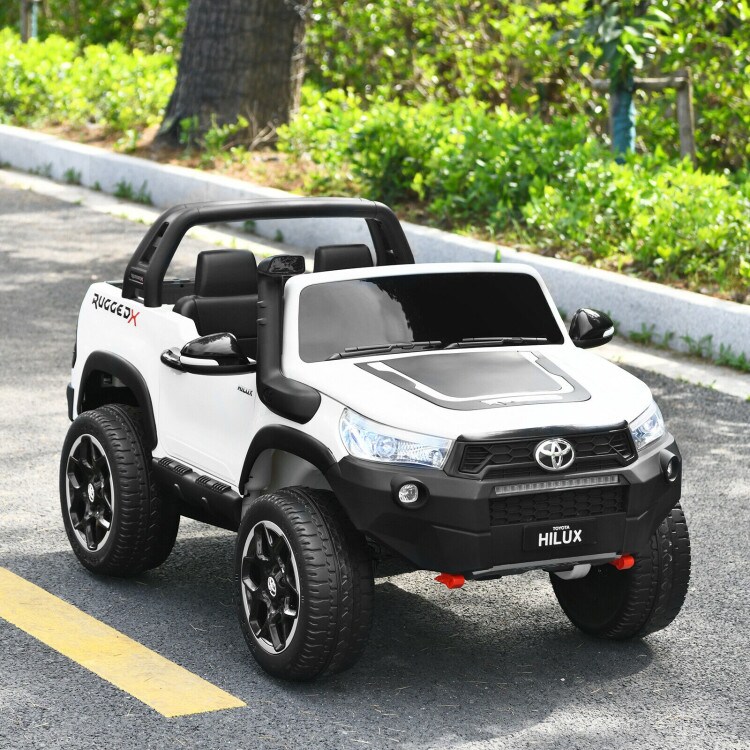2*12V Licensed Toyota Hilux Ride On Truck Car 2-Seater 4WD with Remote