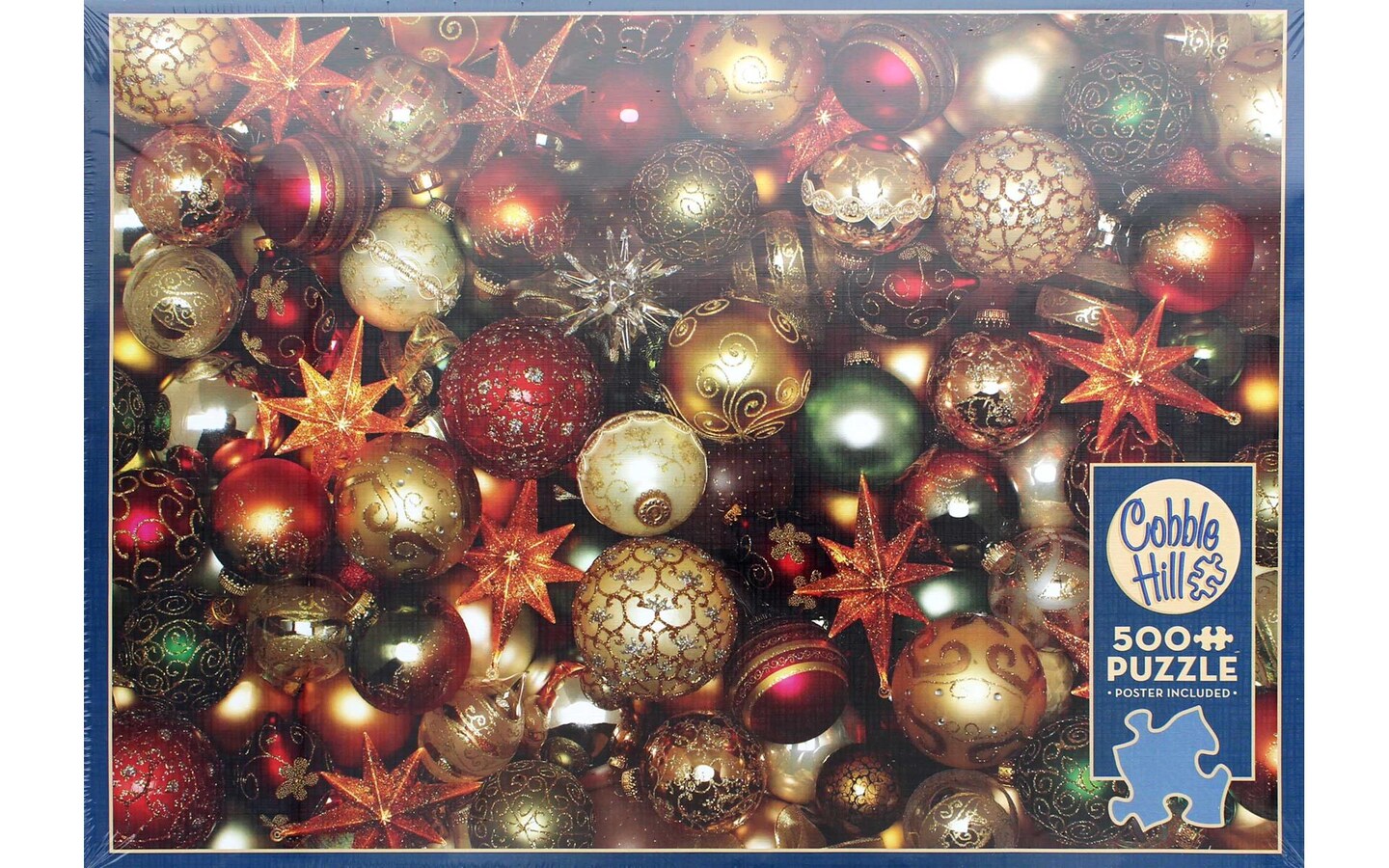 Cobble Hill Puzzle 500pc Christmas Balls