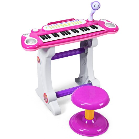 37 Key Electronic Keyboard Kids Toy Piano with a Training Function