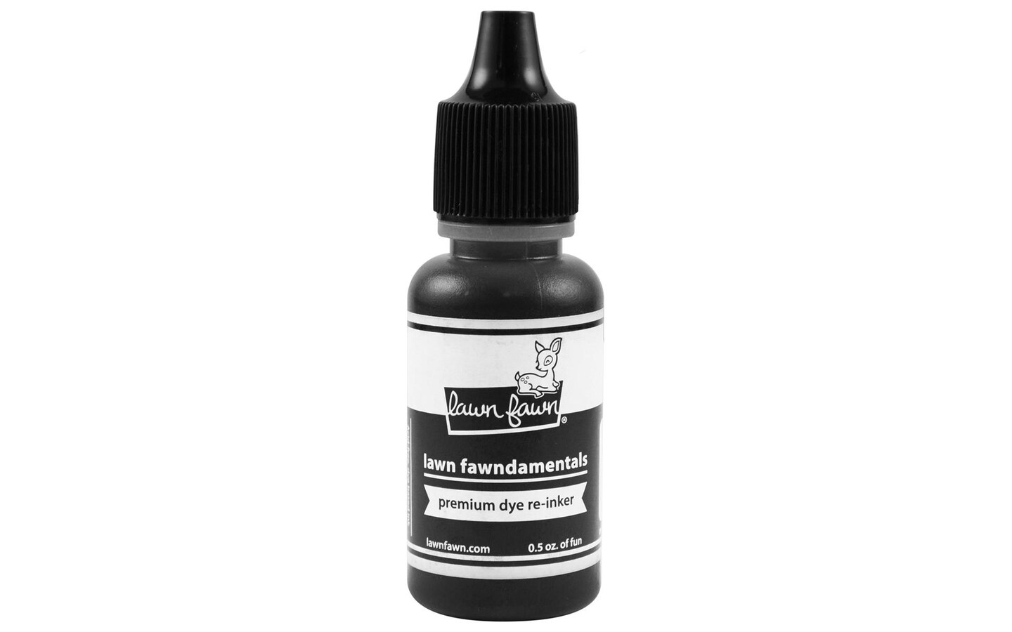 Lawn Fawn Premium Dye Ink Reinker .5oz Storm Cloud