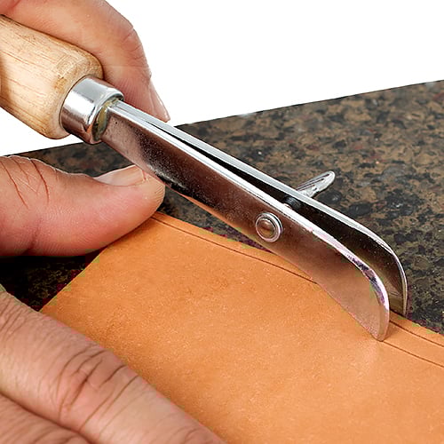 John Bead Adjustable Leather Creaser