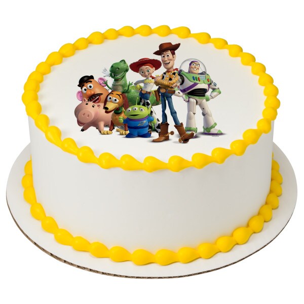 Disney and Pixar&#x27;s Toy Story Edible Cake Topper Image - 1/4 Sheet