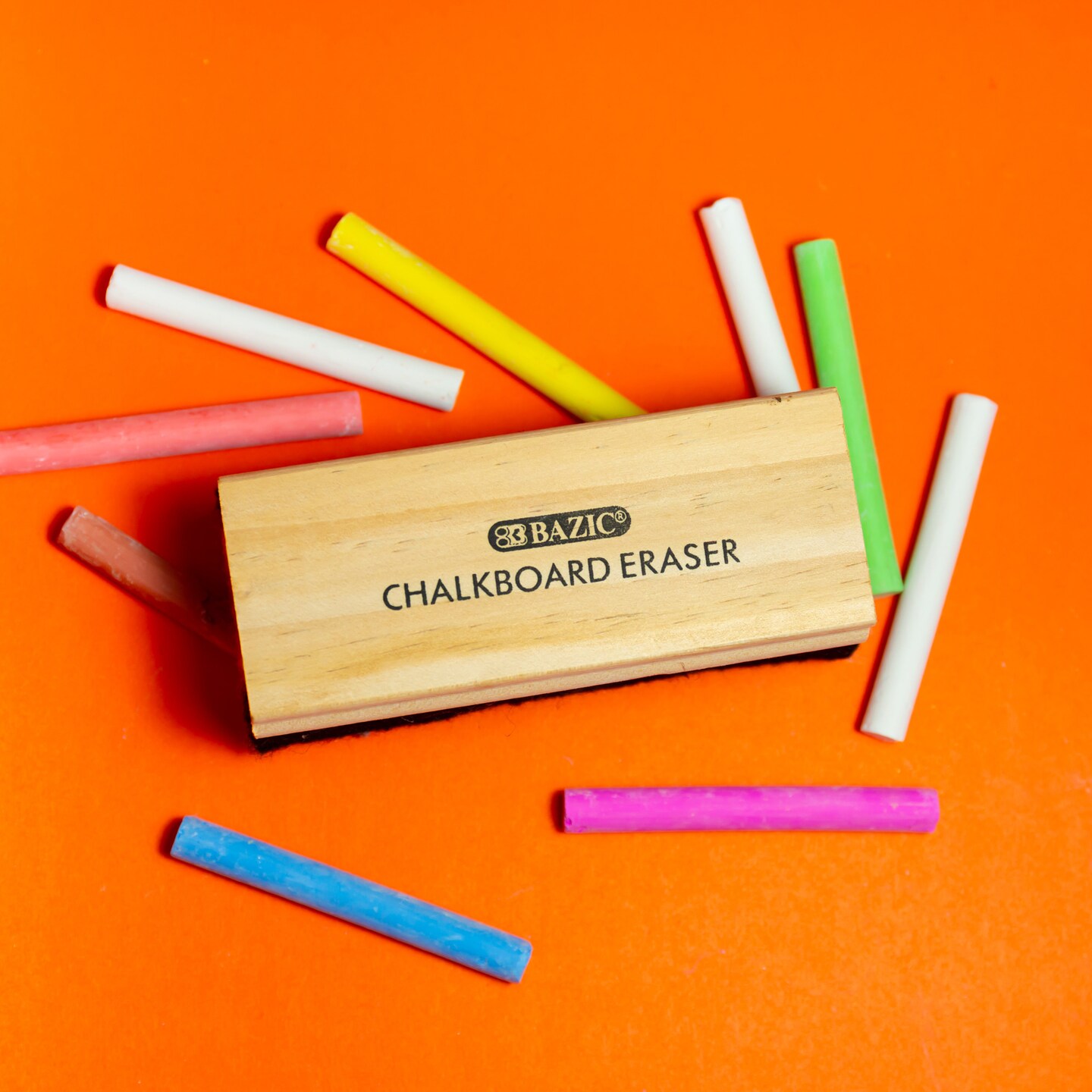 BAZIC Felt Chalkboard/Whiteboard Eraser