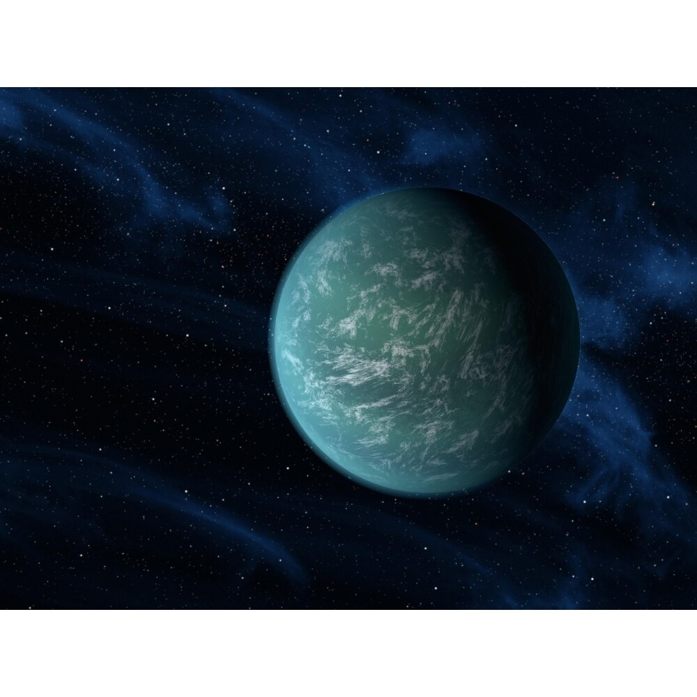 Posterazzi Artists concept of Kepler 22b  an extrasolar planet found to orbit the habitable zone Poster Print