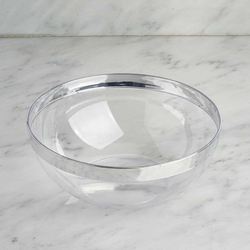 Hard Plastic 32-Ounce ROUND SERVING BOWLS