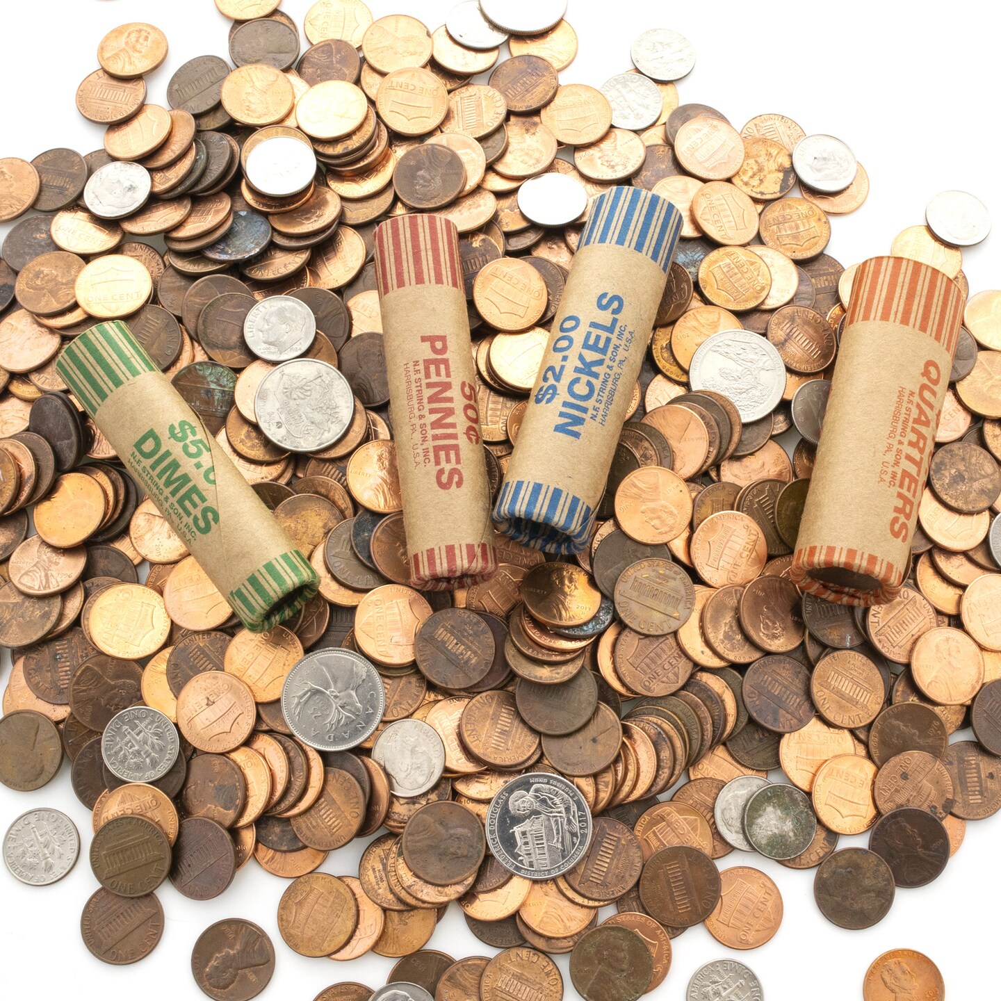 BAZIC Penny Coin Wrappers (36/Pack)