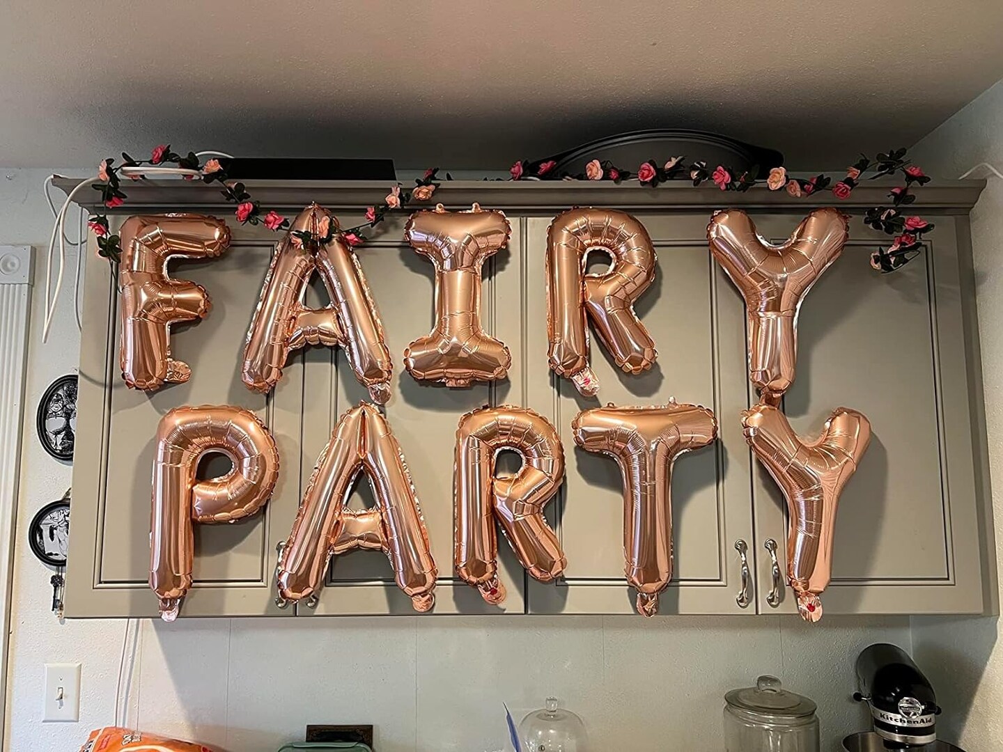 3 PCS Fairy Party Balloon Fairy Party Decoration Fairy Party Favors Fairy Garden Decoration for Fairy Theme Birthday Wedding Decoration