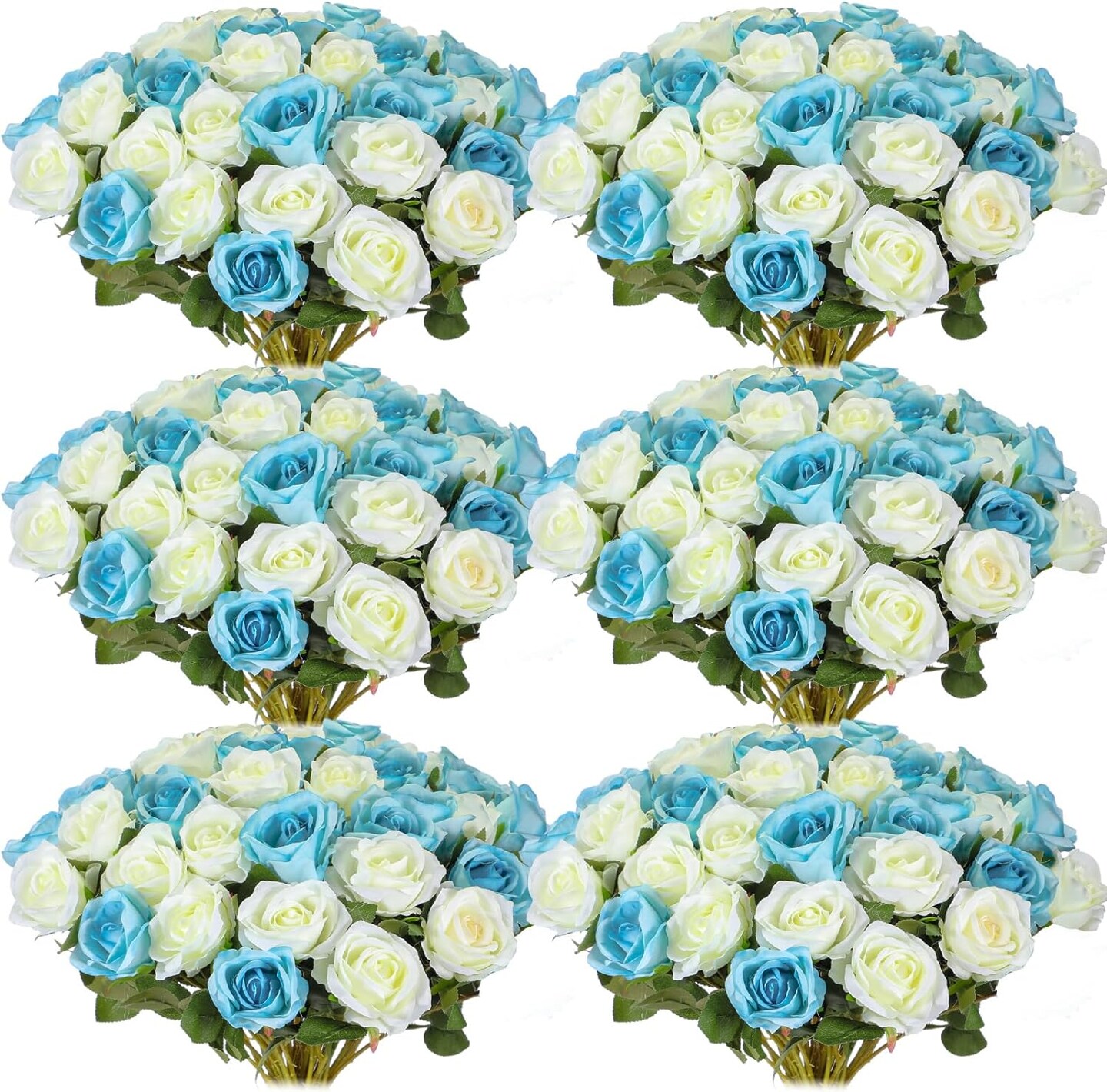 50 Realistic Silk Roses: Perfect for Home, Weddings, and Parties