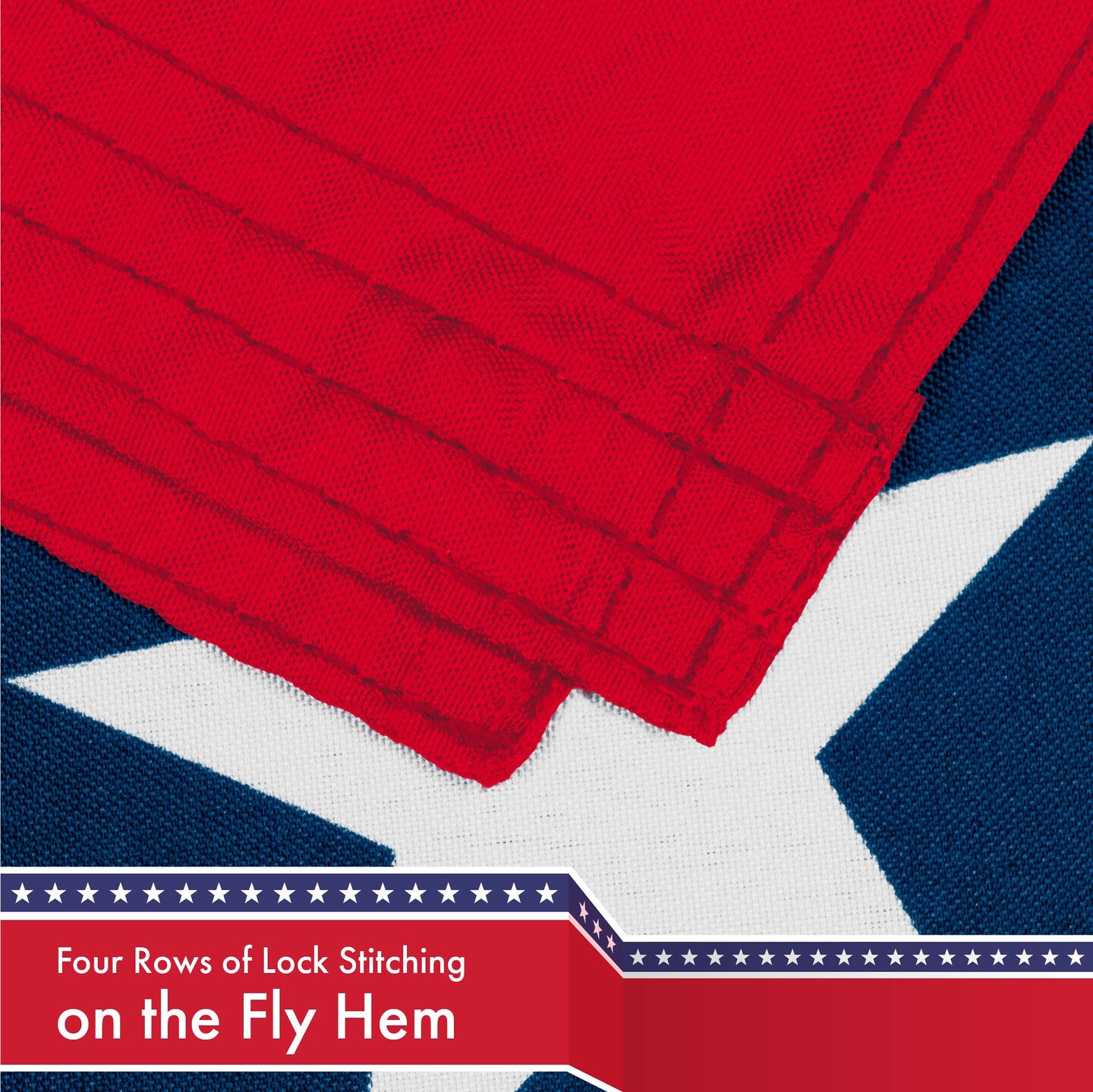 G128 Combo Pack: USA American Flag 3x5 Ft 150D Printed Stars & Georgia State Flag 3x5 Ft 150D Printed