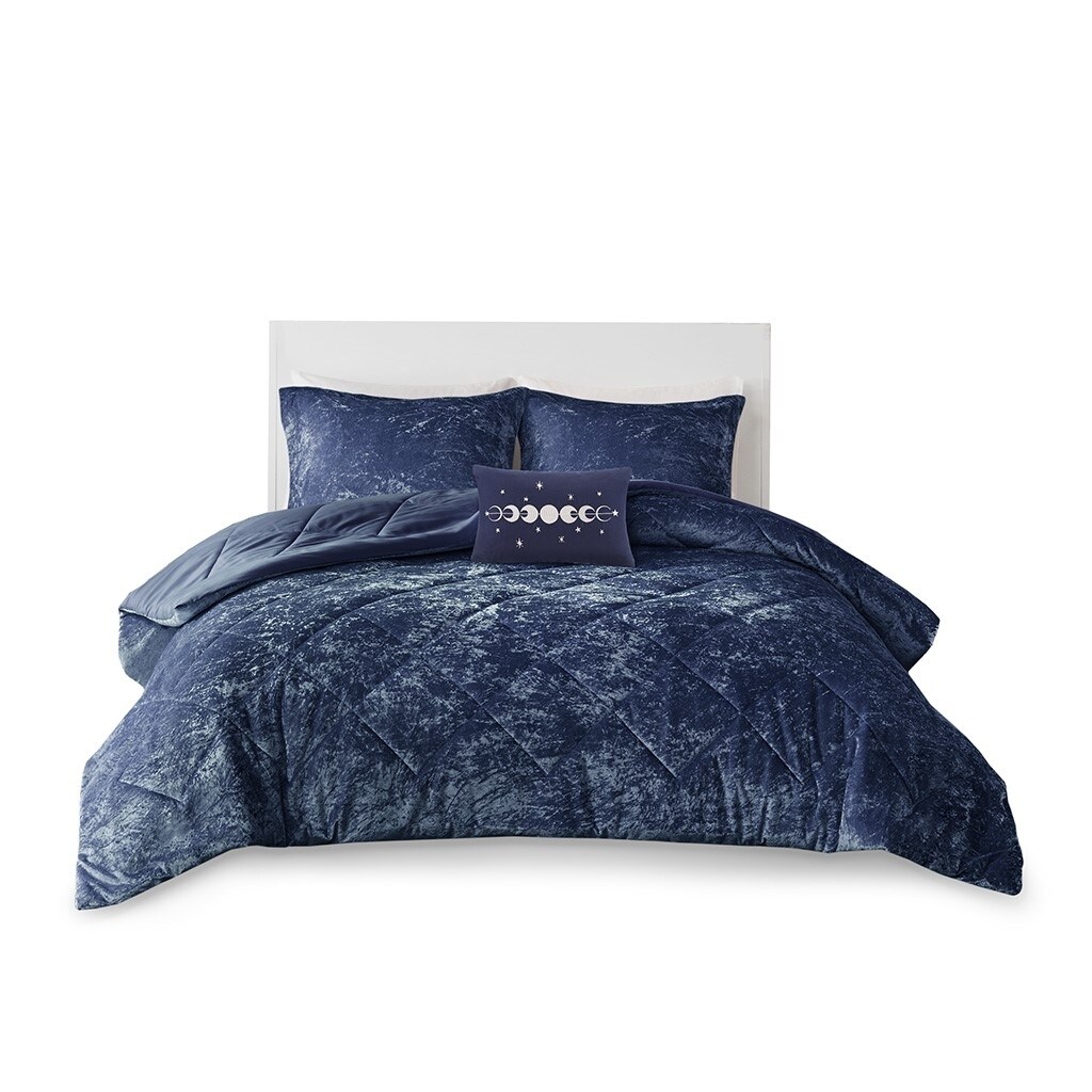 Gracie Mills   Eirlys Velvet Comforter Set - GRACE-11993
