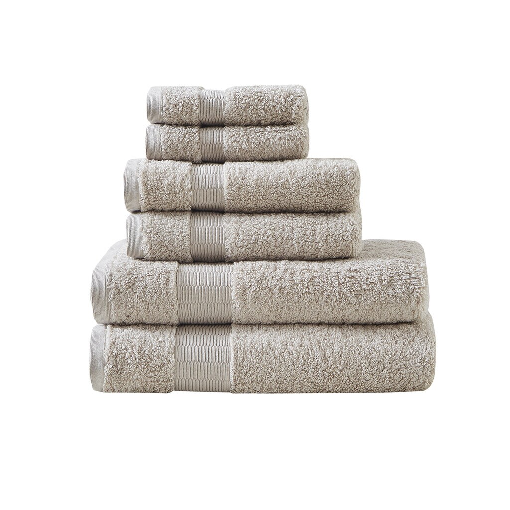 Gracie Mills   Emrys 100% Egyptian Cotton 6-Piece Towel Set - GRACE-12490