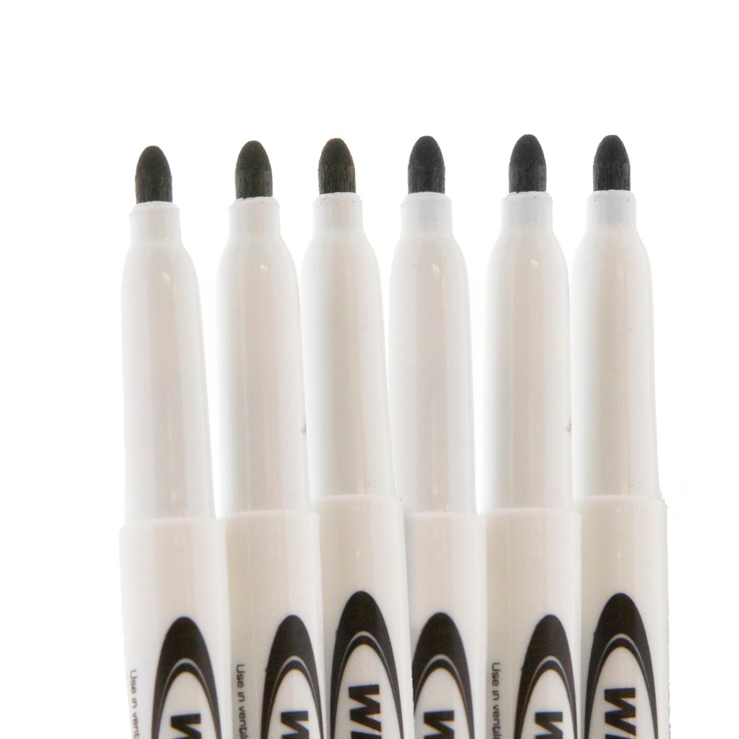 BAZIC Fine Tip Black Dry-Erase Marker (4/Pack)