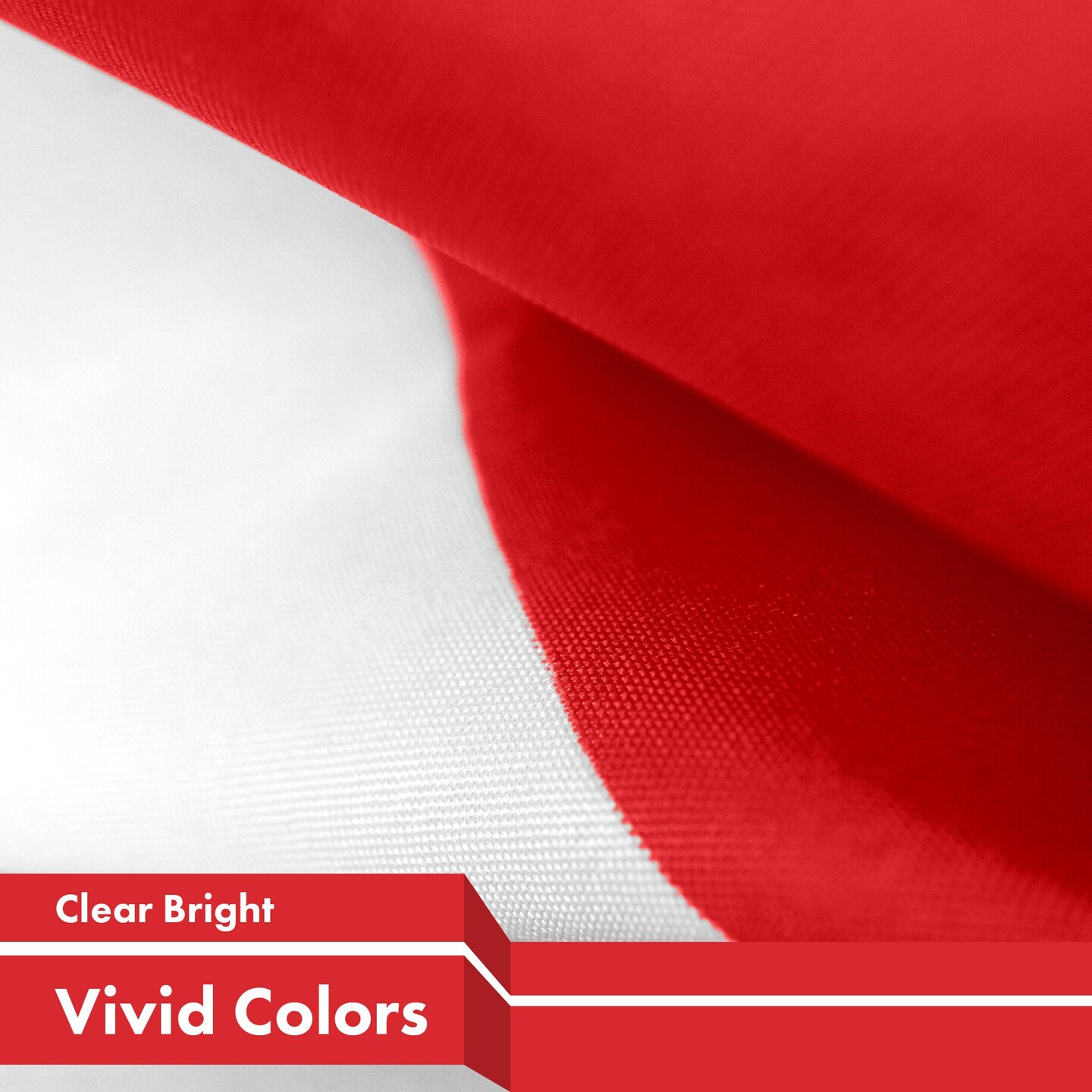Poland (Polish) Flag 150D Printed Polyester 3x5 Ft