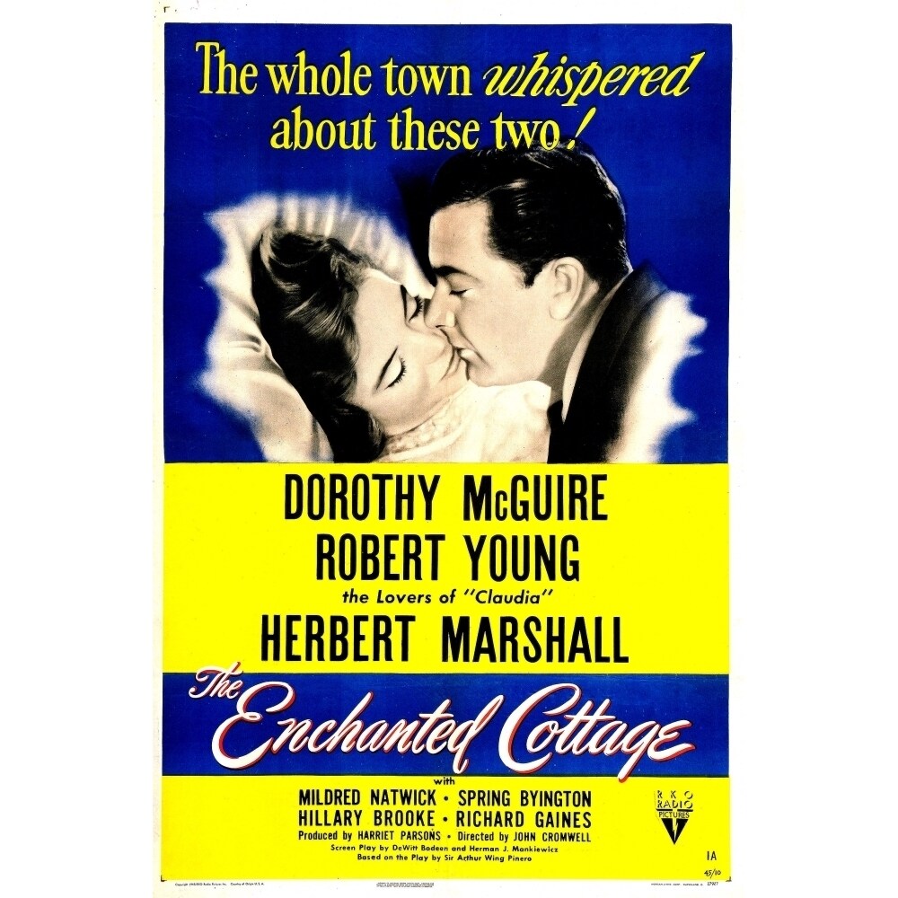 The Enchanted Cottage Us Poster Dorothy Mcguire Robert Young 1945 Movie Poster Masterprint