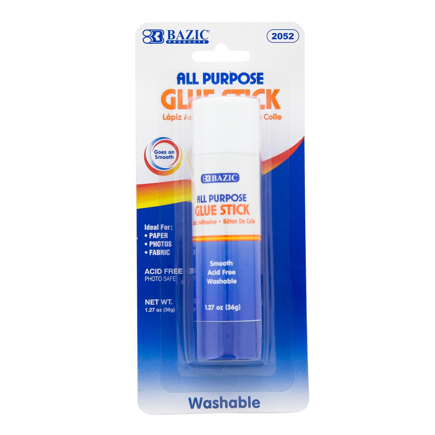 BAZIC Glue Stick Premium 1.27 oz (36g)
