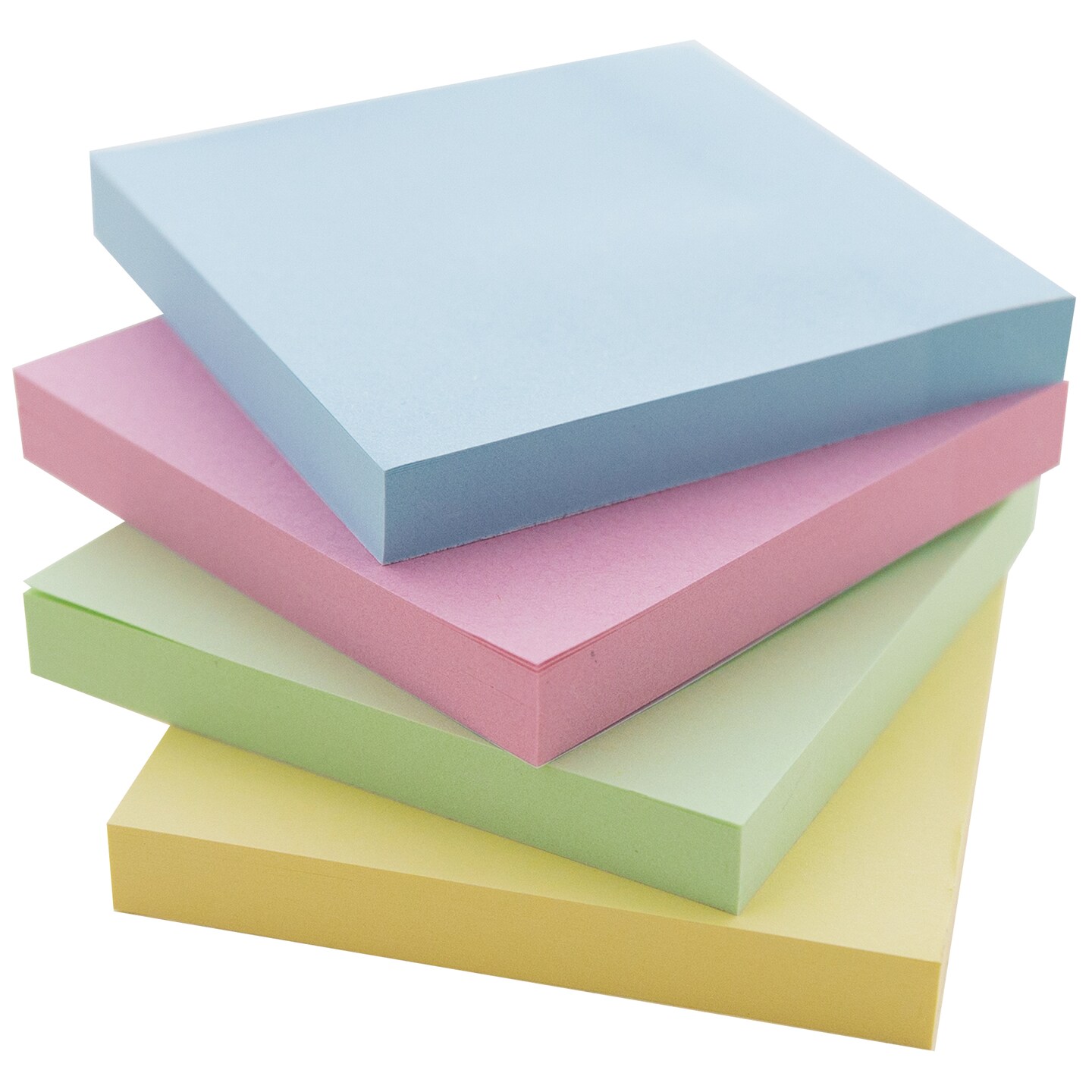 BAZIC Sticky Notes 3&#x22; X 3&#x22; 100 Ct.