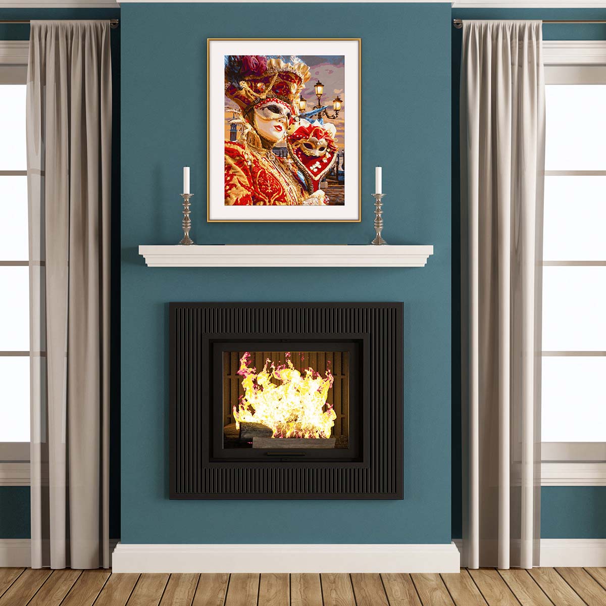 Schipper Carnival in Venice Paint by Number Kit