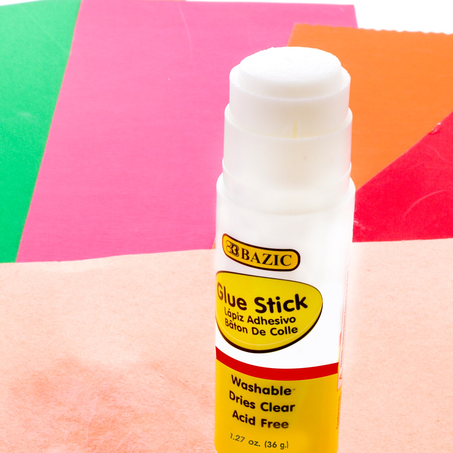 BAZIC Glue Stick All Purpose 1.27 oz (36g)(2/Pack)