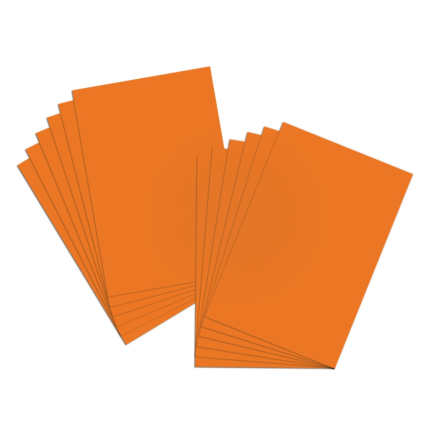 BAZIC 22" X 28" Poster Board Fluorescent - Orange (25 Sheet/Box)