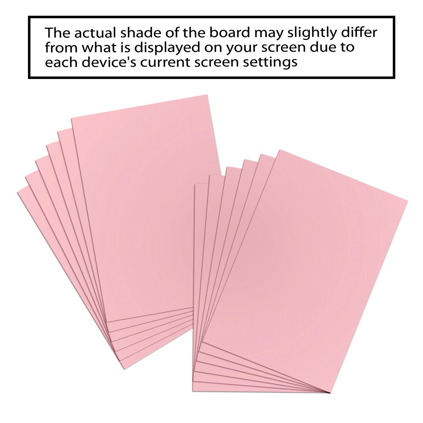BAZIC 22&#x22; X 28&#x22; Poster Board - Pink