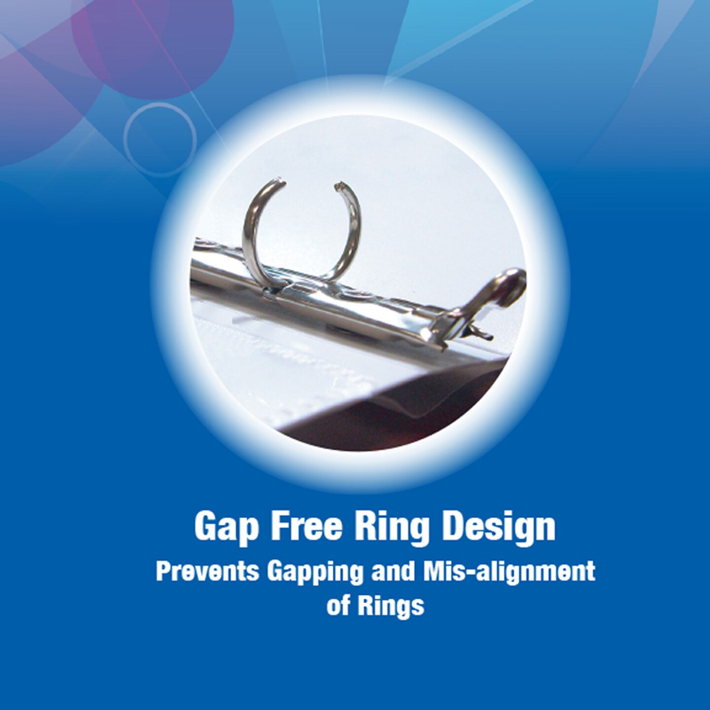 BAZIC 0.5&#x22; Poly 3-Ring View Presentation Binder w/ Pocket