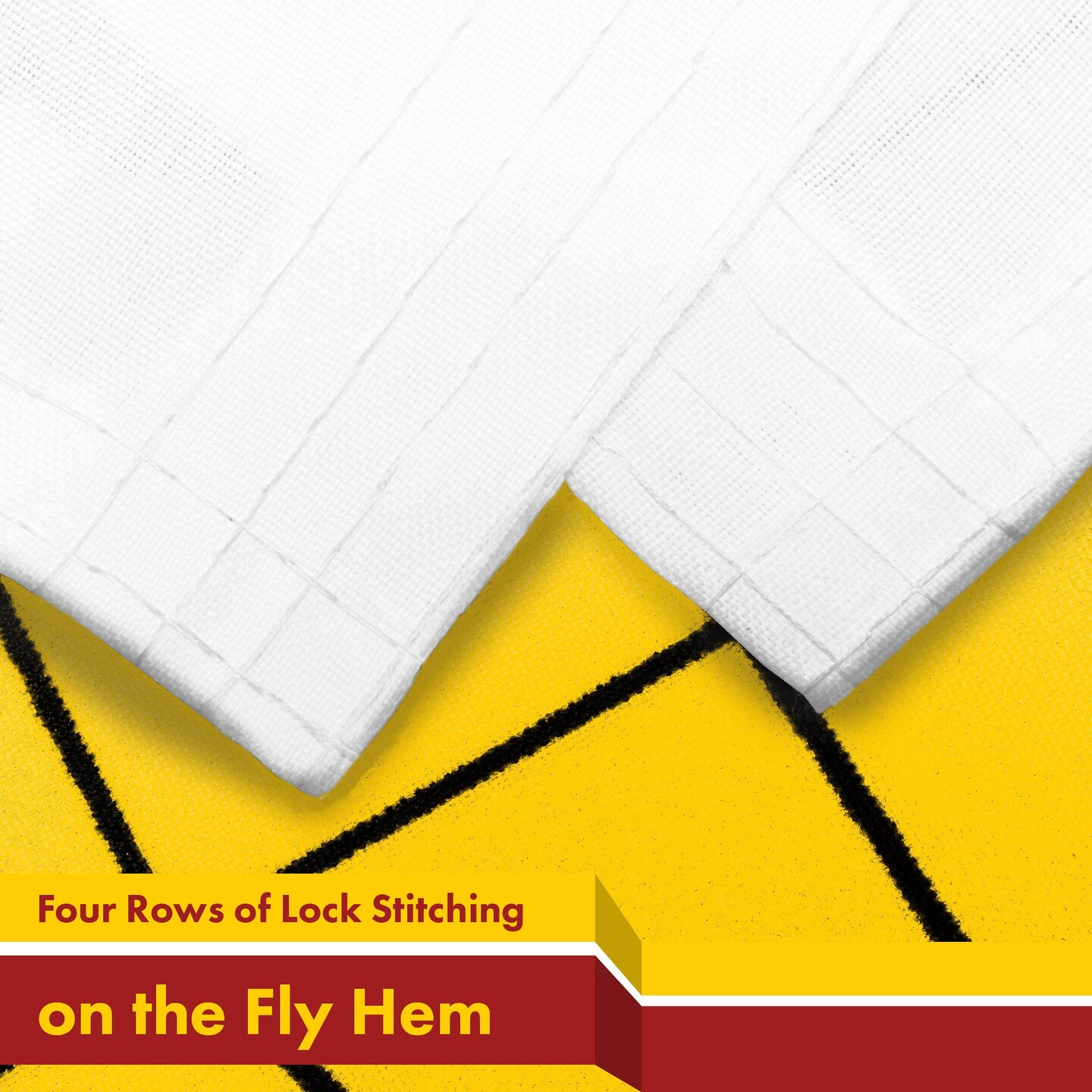 G128 Combo Pack: American USA Flag 3x5 Ft & Spain Castile La Mancha Flag 3x5 Ft | Both LiteWeave Pro Series Printed 150D Polyester, Brass Grommets