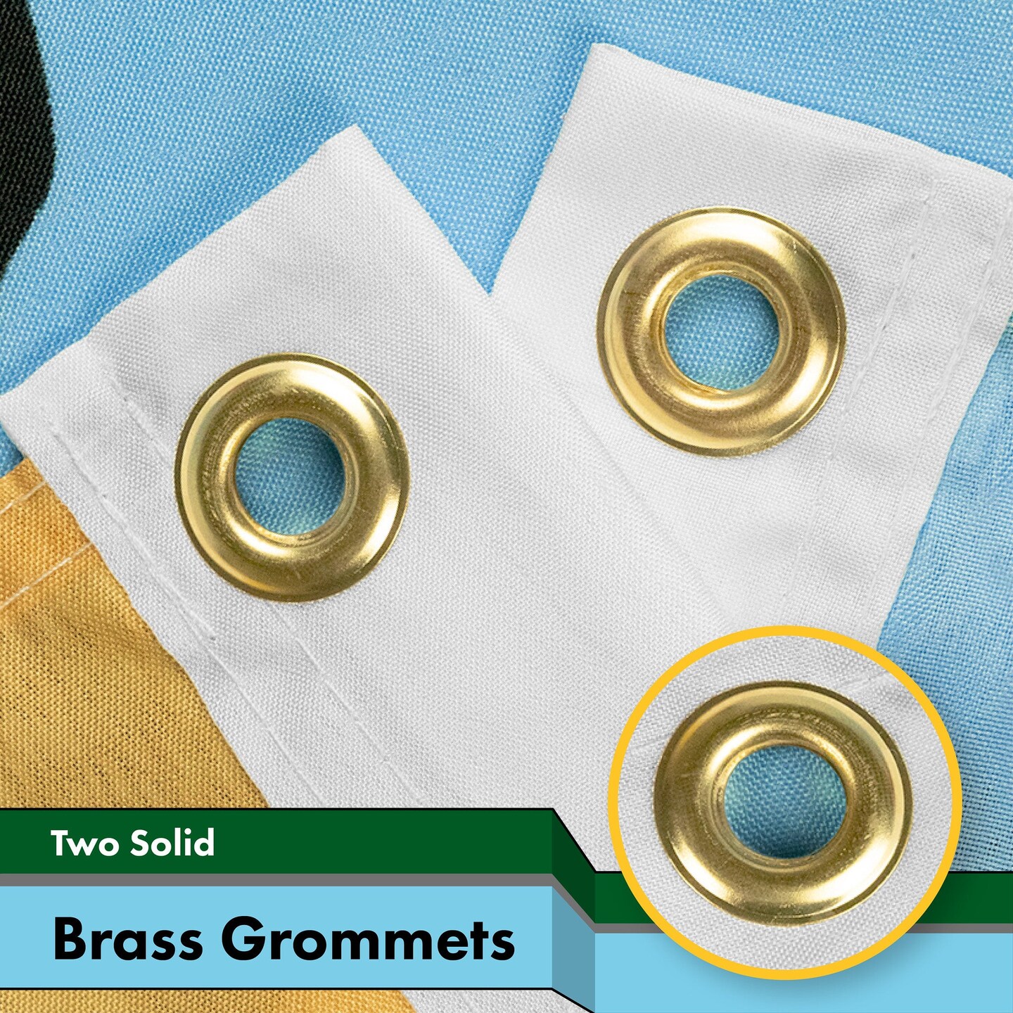 G128 - It&#x27;s 5 O&#x27;Clock Somewhere Flag 3x5 FT Printed Brass Grommets 150D Polyester Indoor/Outdoor - Novelty Flag, Much Thicker More Durable Than 100D 75D Polyester