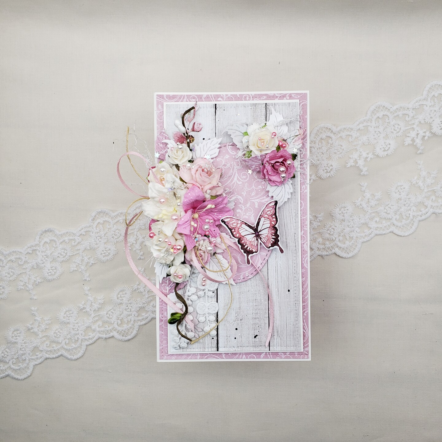 Make To Order; Birthday handmade card; Unique gift