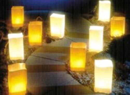 CLASSIC Luminary LIGHT SETS - Electric Luminary Sets - SOLID COLOR ...