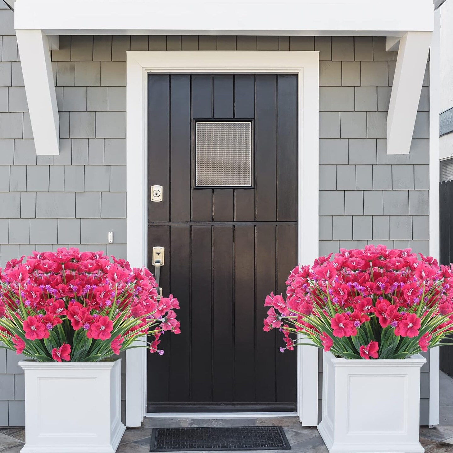 Blooming Beauty: UV Resistant Fake Flower Bundles for Year-Round Garden Decor