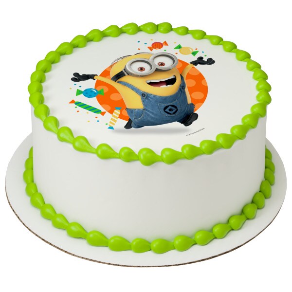 Despicable Me 3™ Let's Party Edible Cake Topper Image - 1/4 Sheet