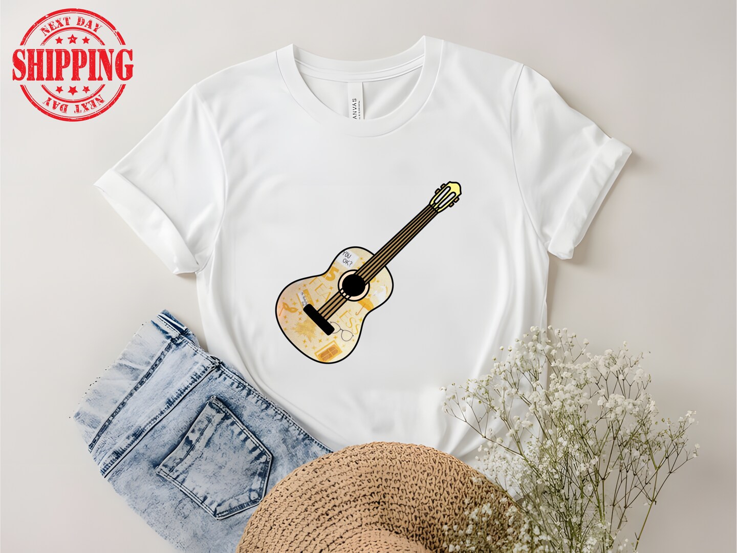 Taylor Guitar T-shirt, Taylor Vintage Sweatshirt, Eras Tour Hoodie ...