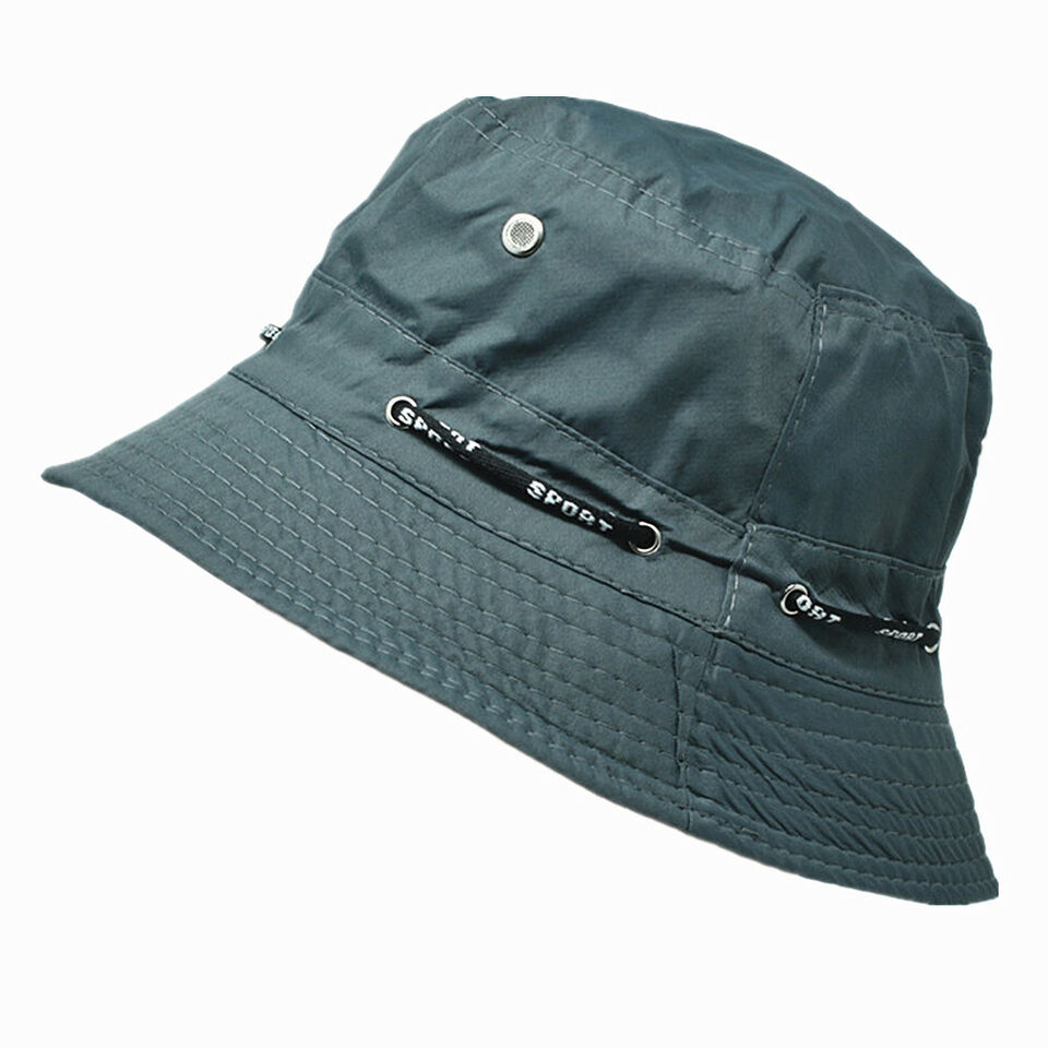 Kitcheniva Trendy Solid Bucket Hat Outdoor Unisex