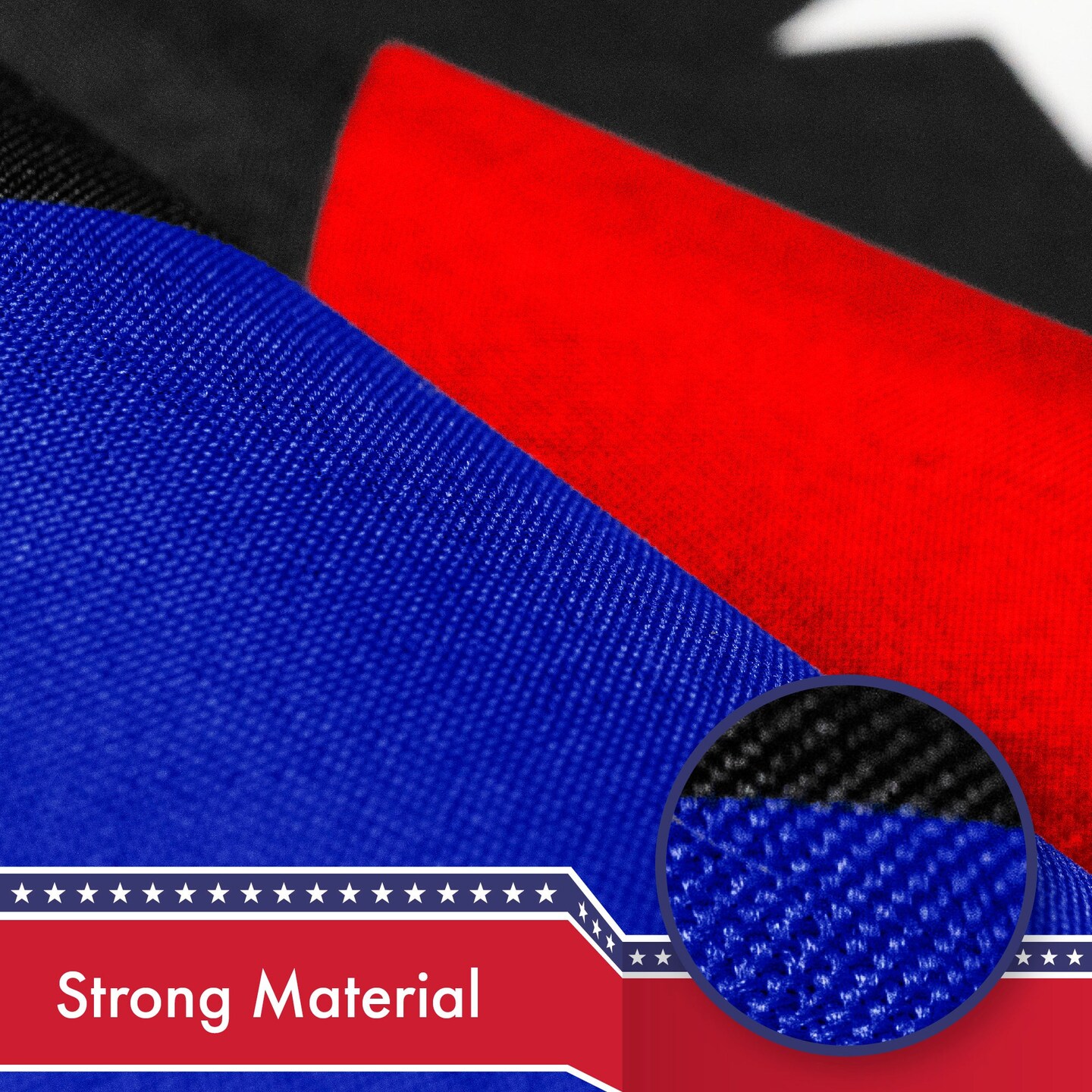 Thin Blue Line Thin Red Line Flag 3x5 Ft 5-Pack Printed 150D Polyester By G128