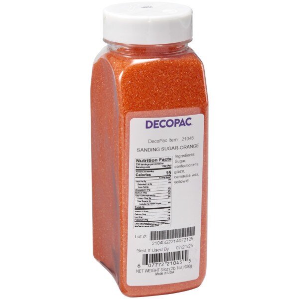 Orange Sanding Sugar