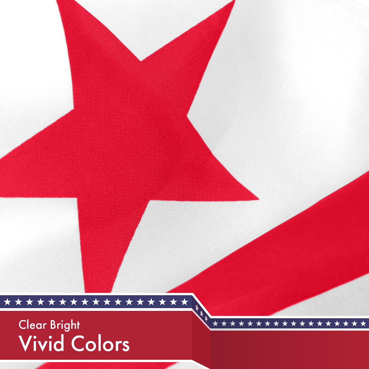 Washington DC City Flag 3x5 Ft 5-Pack 150D Printed Polyester By G128