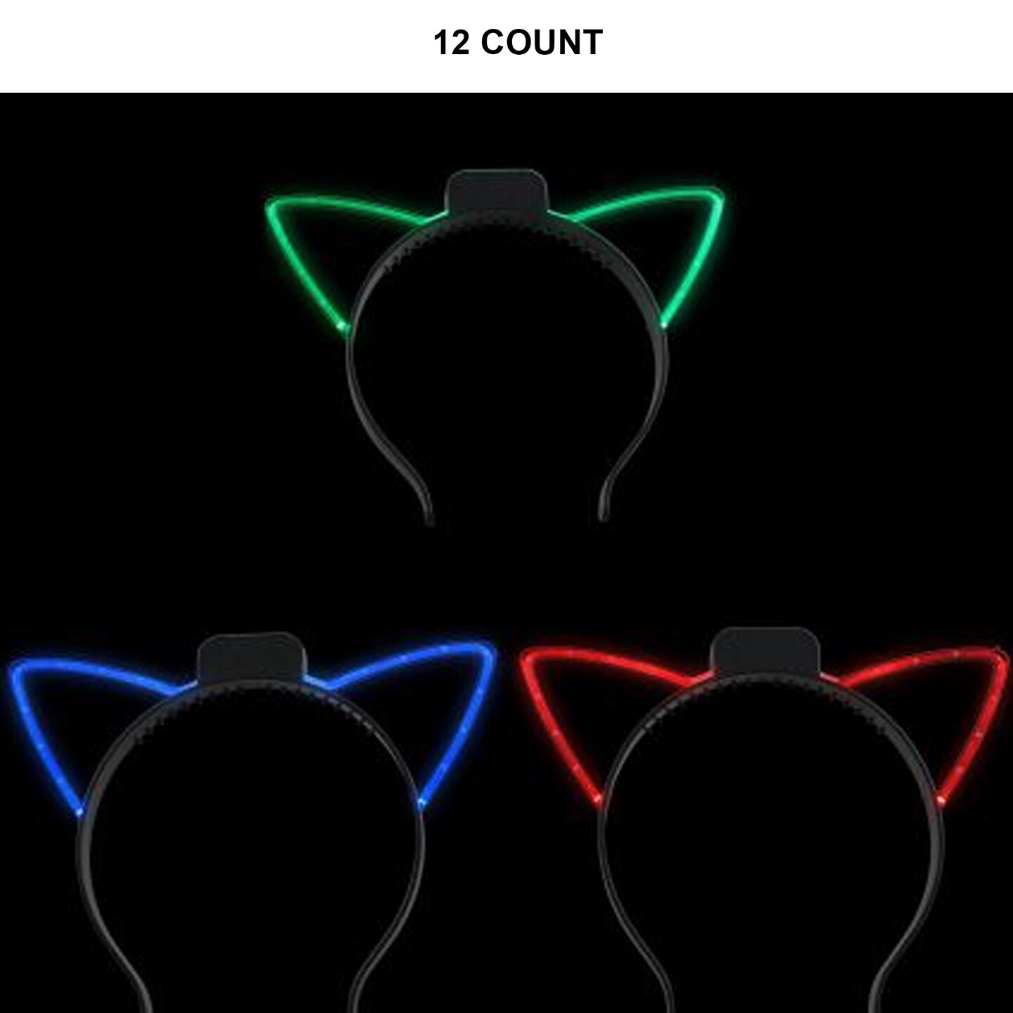 Flashing Cat Ear Headband | MINA&#xAE;