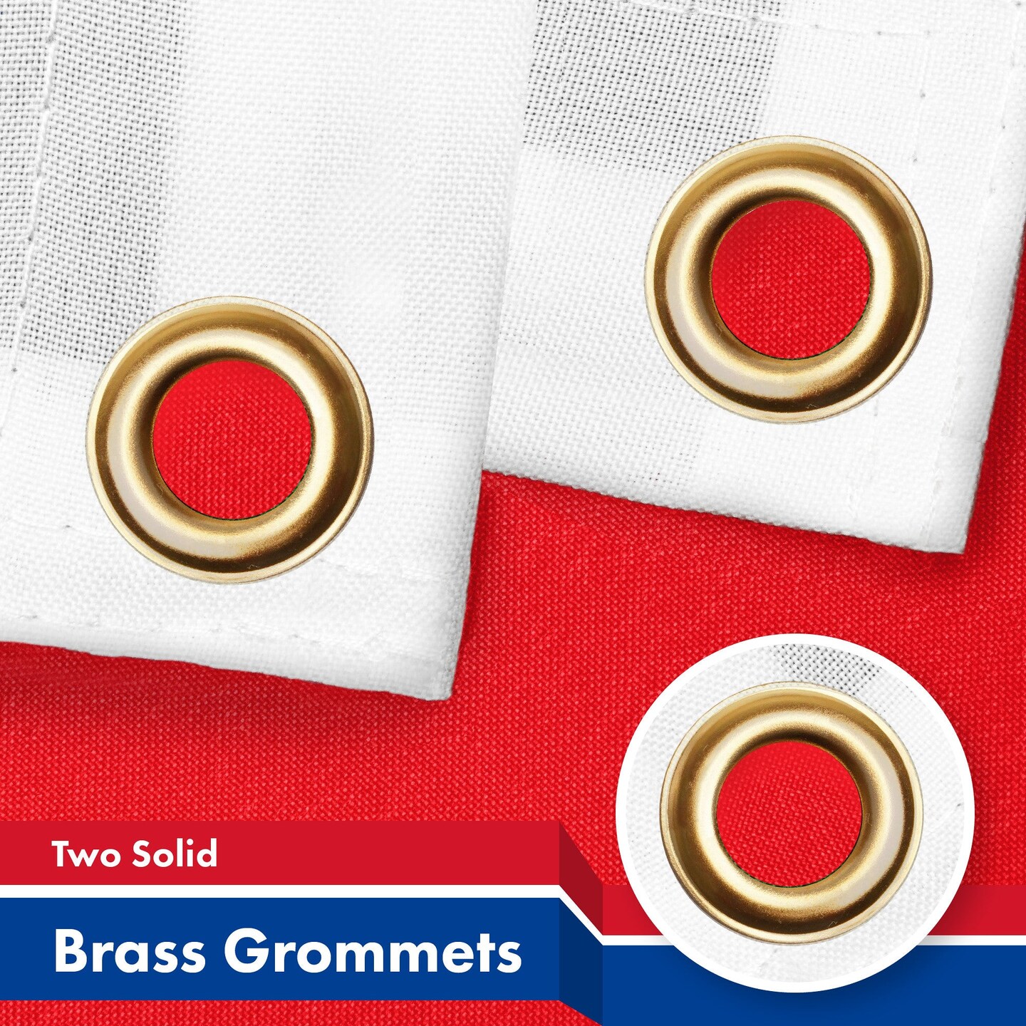 G128 2 Pack: North Korea North Korean Flag | 3x5 Ft | LiteWeave Pro Series Printed 150D Polyester | Country Flag, Indoor/Outdoor, Vibrant Colors, Brass Grommets