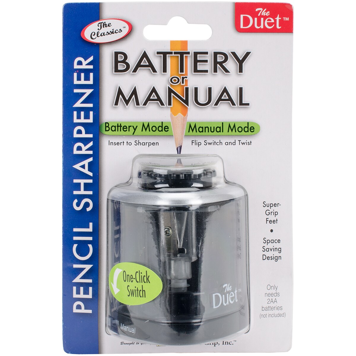 The Duet Pencil SharpenerBlack Michaels