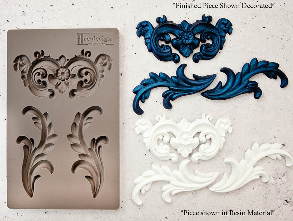 Prima Re-Design Decor Mould-Everleigh Flourish | Michaels