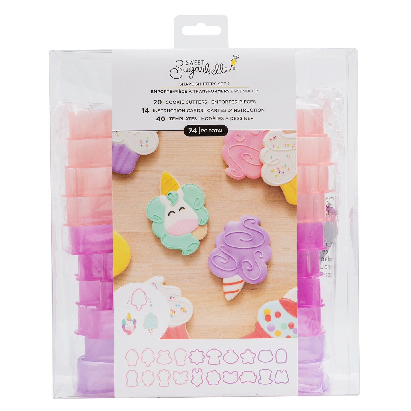 Sweet Sugarbelle Shape Shifter Cookie Cutters 74/Pkg-Set 2