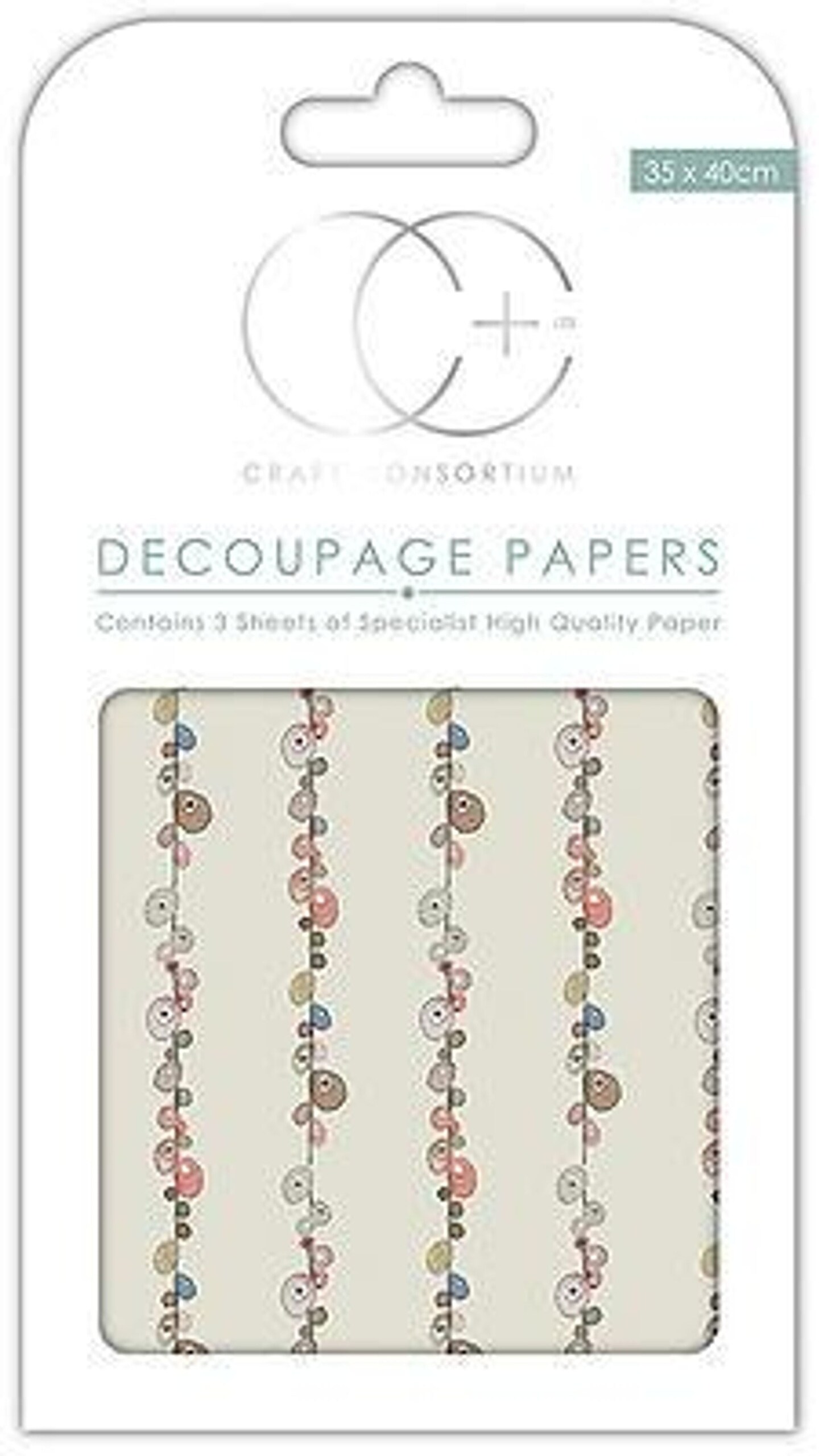Craft Consortium Grey Pebbles Decoupage Papers Michaels