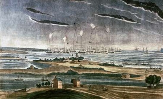 Bombardment of Fort Mchenry Poster Print by  John Bower - Item # VARPDX276831