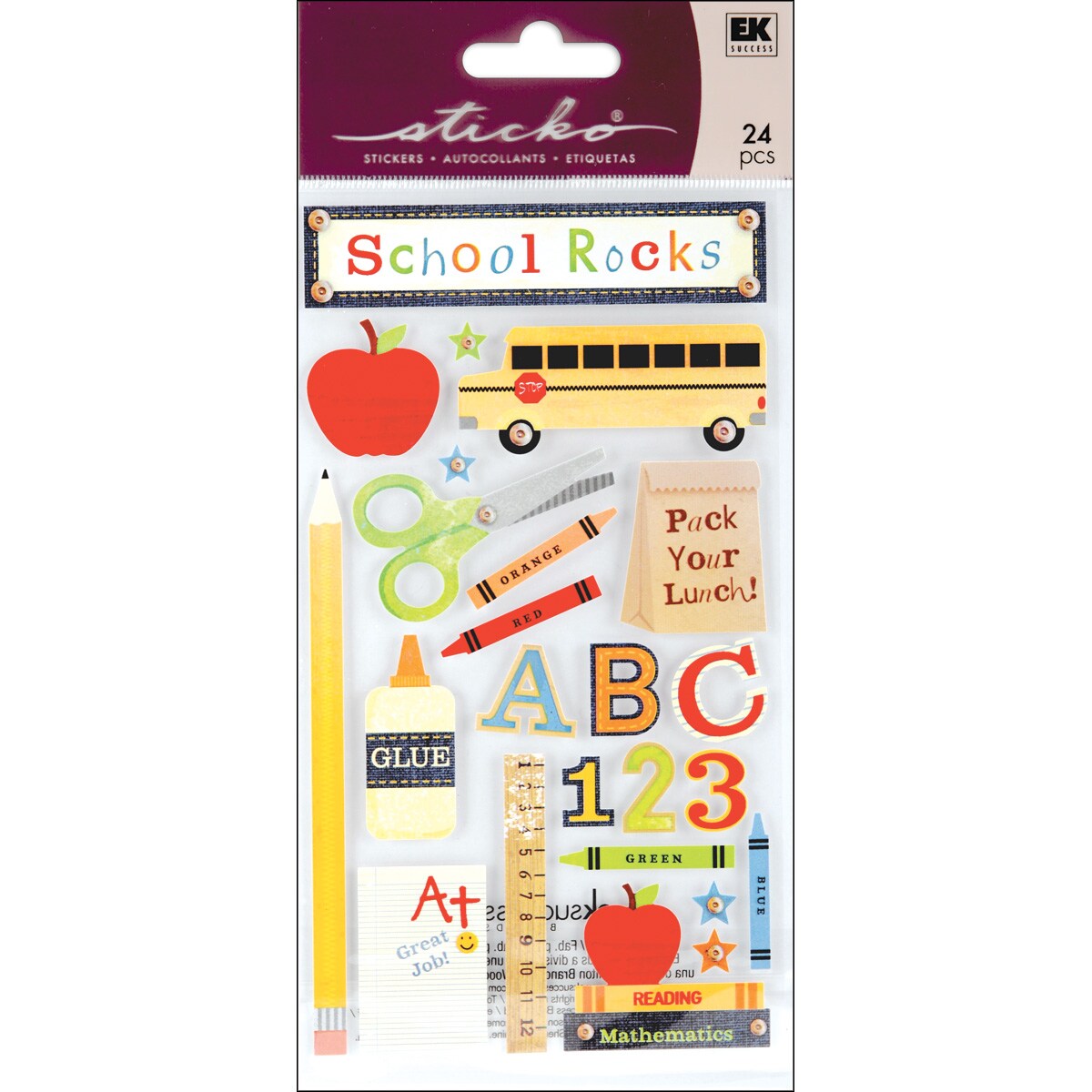 Sticko Stickers-School Rocks | Michaels