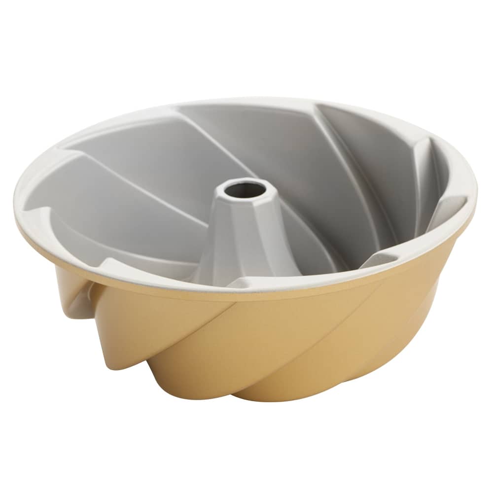Nordic Ware Heritage Bundt Cake Baking Pan Cast Aluminum Non Stick 10"