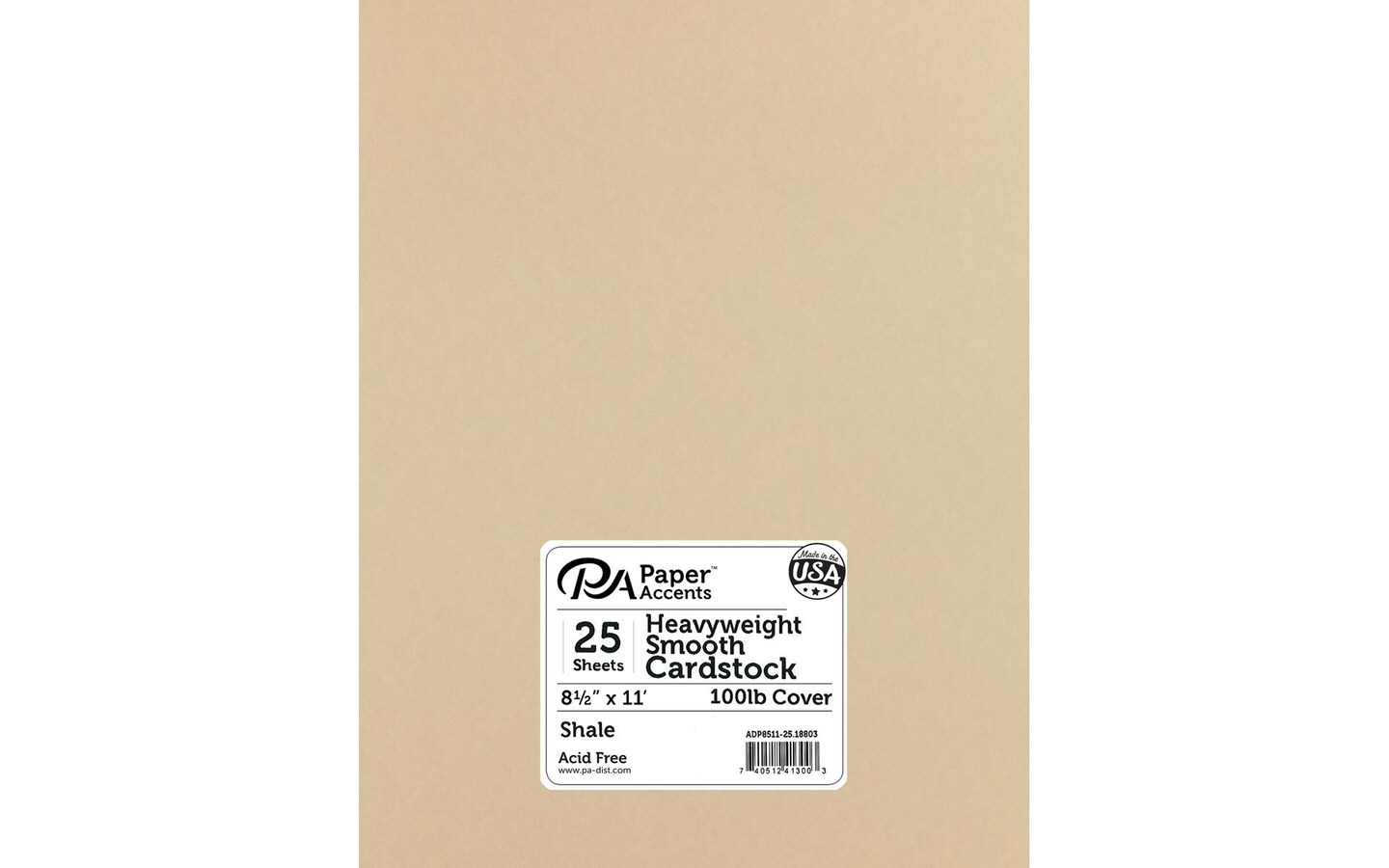 Cdstk Hvywght Smooth 8.5x11 100lb 25pcPk Shale | Michaels