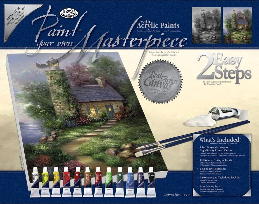 Royal & Langnickel Paint Your Own Masterpiece Kit Review: Creativity in