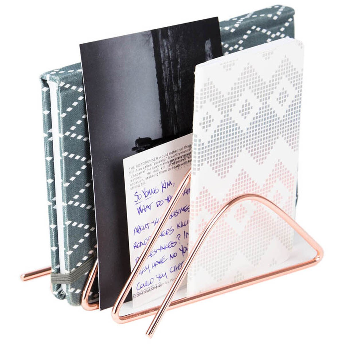 Wire Letter Sorter 1/Pkg-Copper