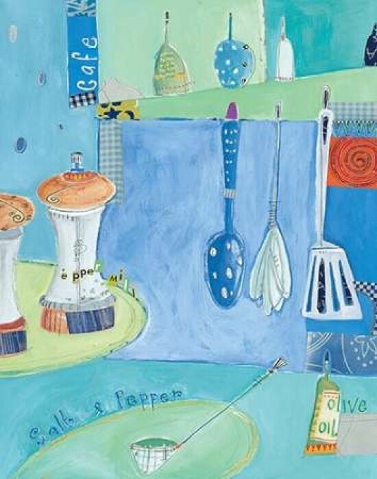 Kitchen Collage III Poster Print by Elizabeth &#x26; Katherine Pope - Item # VARPDX9621