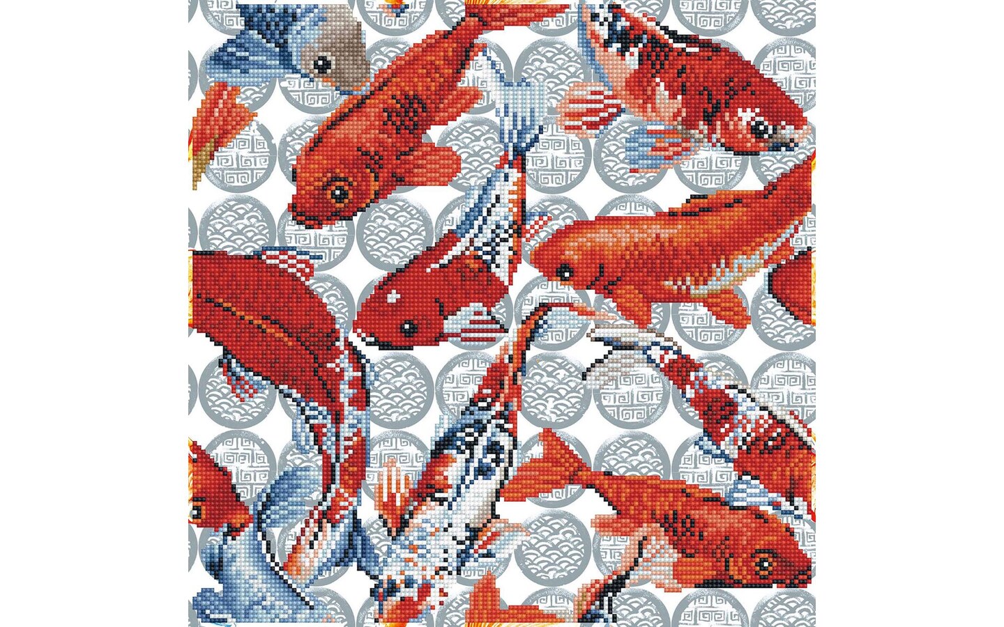 Diamond Dotz Kit Intermediate Koi Mosaic Michaels